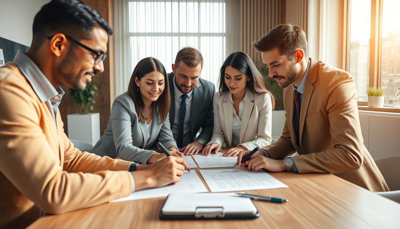 Real estate ownership transfer documents and closing confirmation